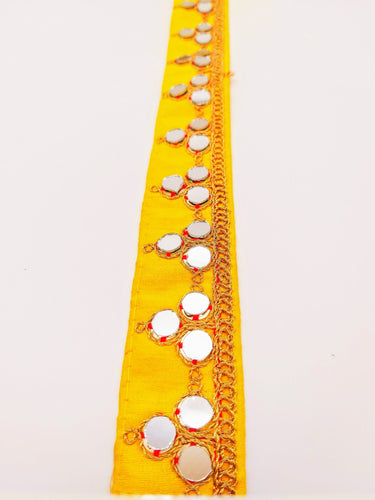 Yellow Silk Trim